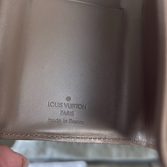 Louis Vuitton  wallet  compact ladies 2002 Porte  Elastique Wallet Taupe leather - Picture 10 of 10